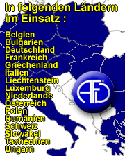 AFD ist in folgenden L&auml;ndern im Einsatz: Belgien, Bulgarien, Deutschland, Frankreich, Griechenland, Italien, Liechtenstein, Luxemburg, Niederlande, &Ouml;sterreich, Polen, Rum�nien, Schweiz, Slowakei, Tschechien, Ungarn